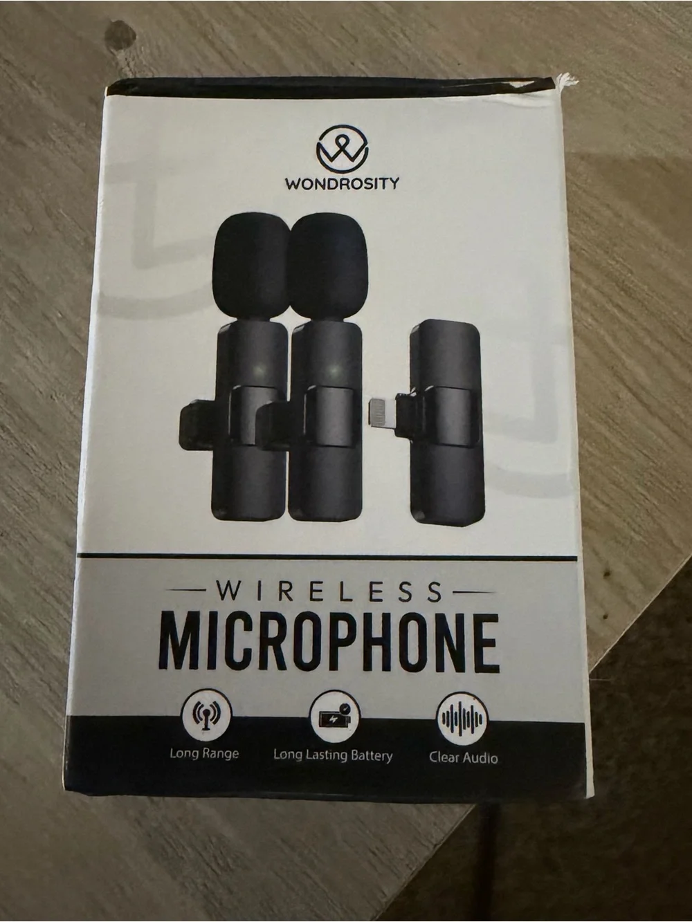 Wireless Microphone - Black